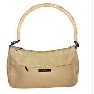 Gucci Vintage  Bamboo Clutch